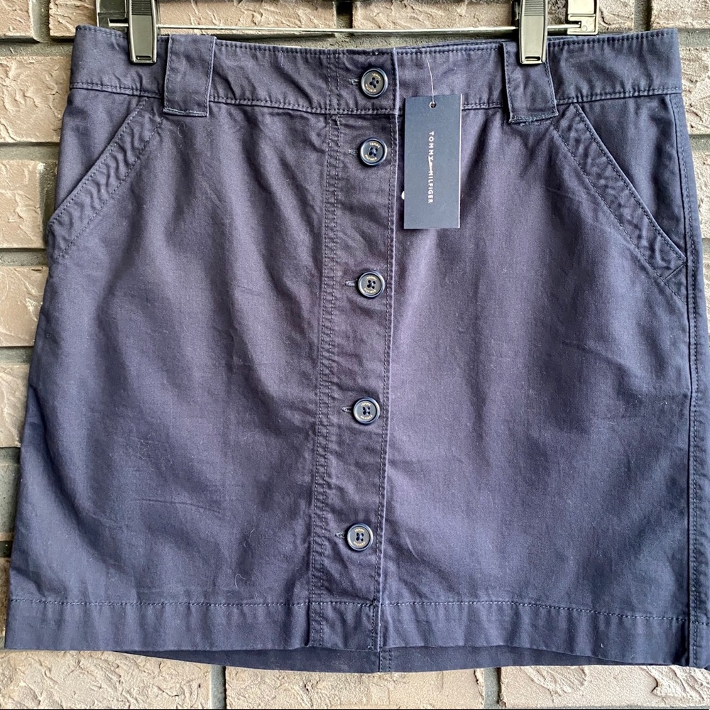 NWT Tommy Sz 10 Cargo Skirt